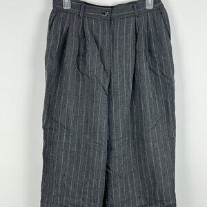 Studio Jax Dress Pants Size 12 Gray Waist 30in Inseam 27in Rise 14in Wide Leg